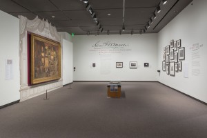 Installation view of the 2015–2018 Terra Collection Initiative Samuel F. B. Morse's "Gallery of the Louvre" and the Art of Invention at the Amon Carter Museum of American Art, Fort Worth, TX. Photo: Steven Watson, Amon Carter Museum of American Art.