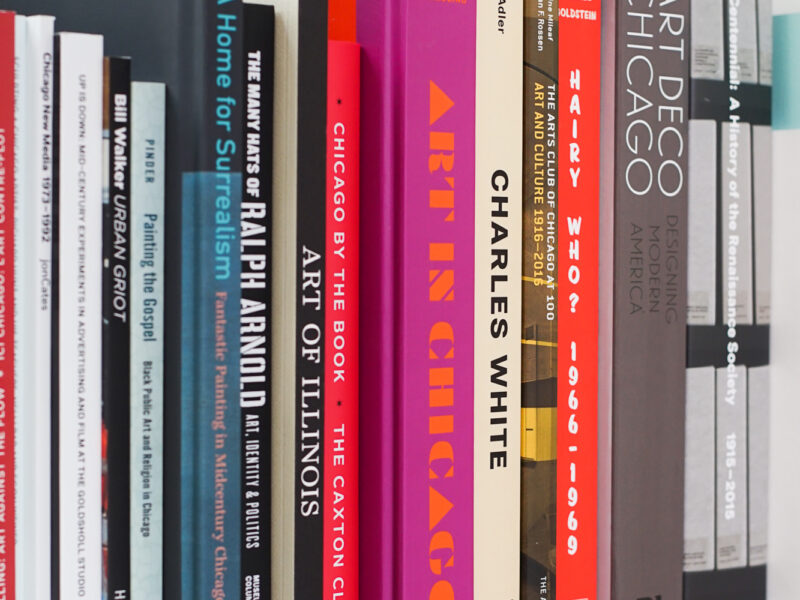 A selection of publications produced as part of Art Design Chicago 2018.