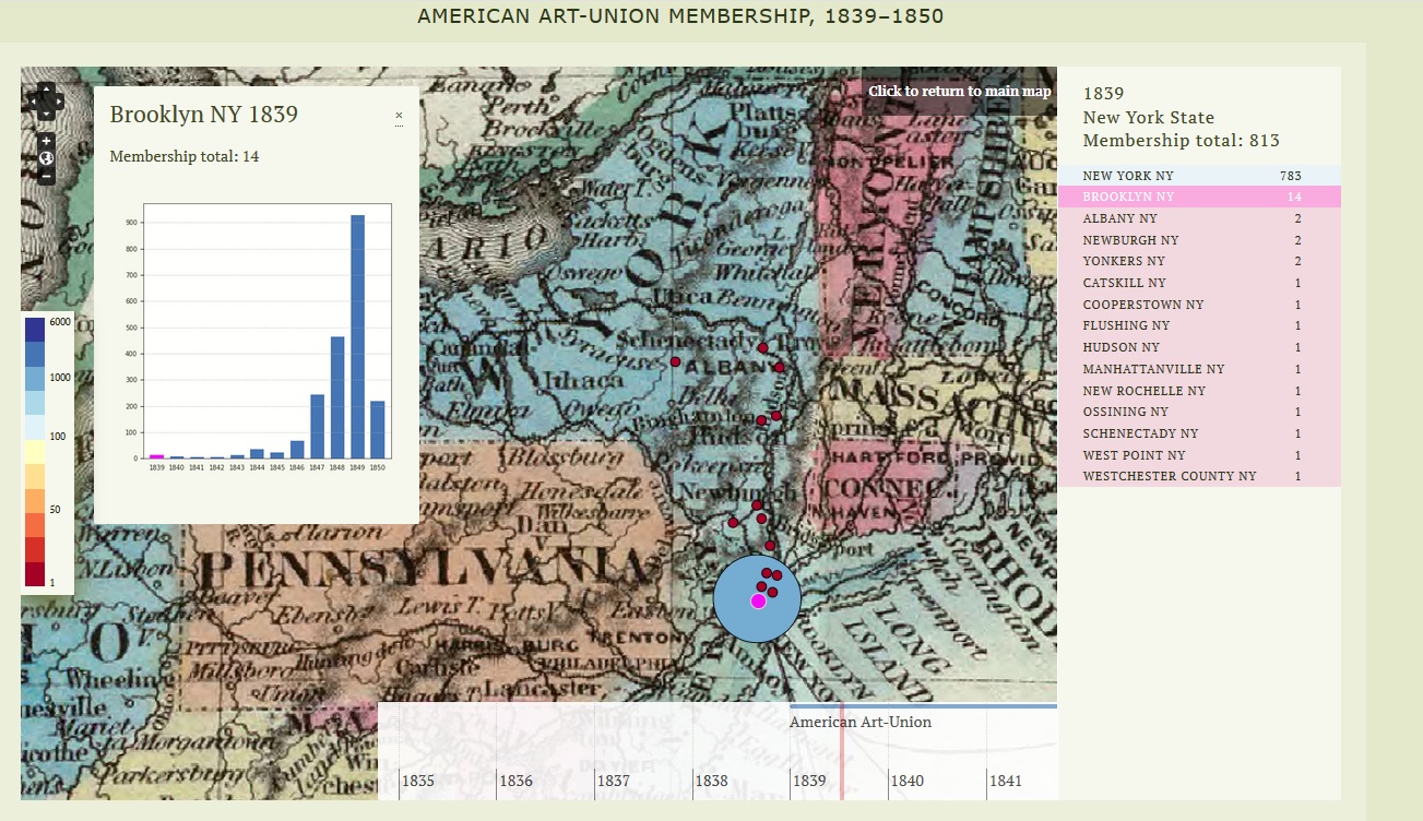 Screenshot of a digital publication, showing a map and infographic.