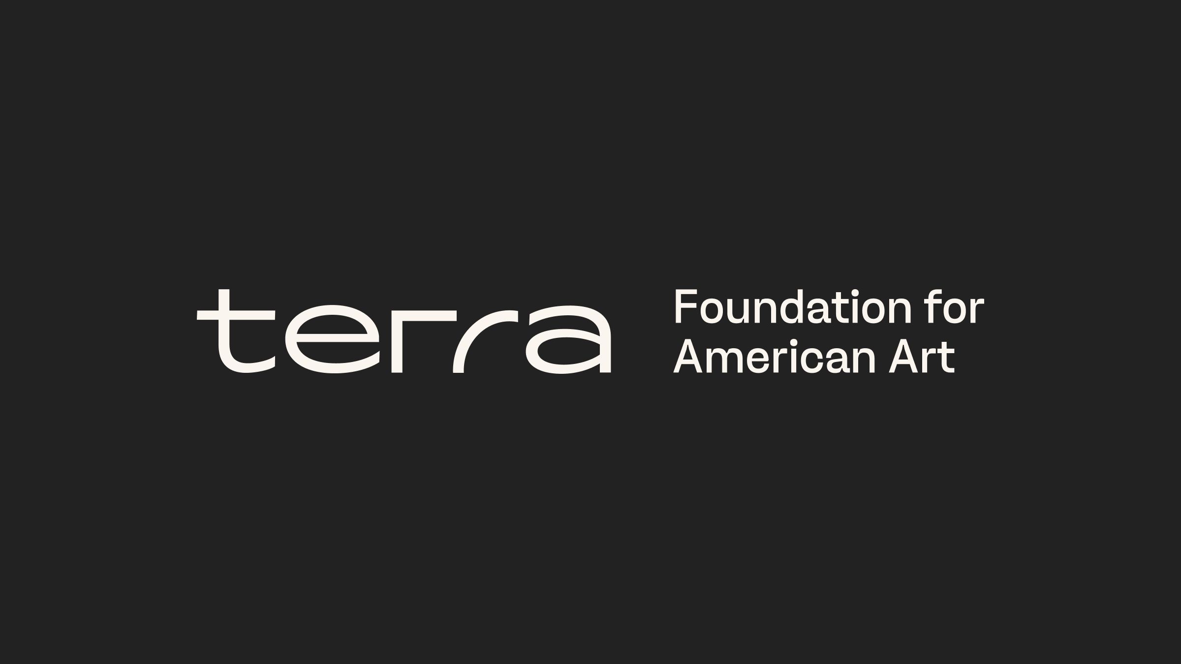 Terra Foundation for American Art wordmark.