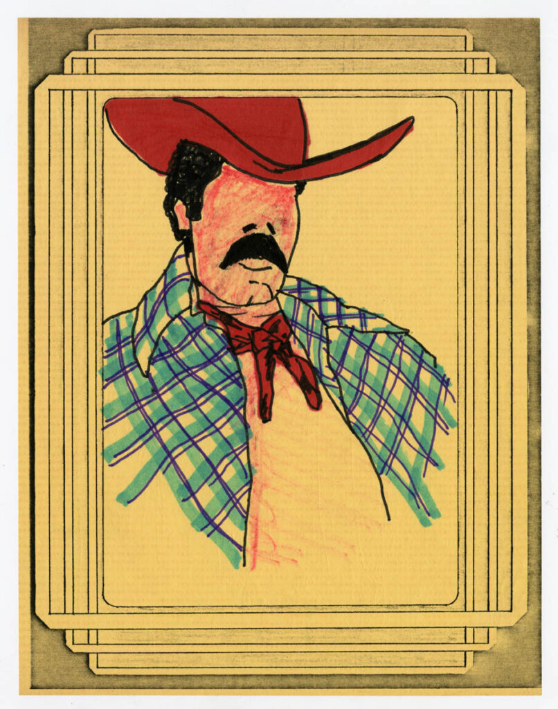 Image of man with red hat